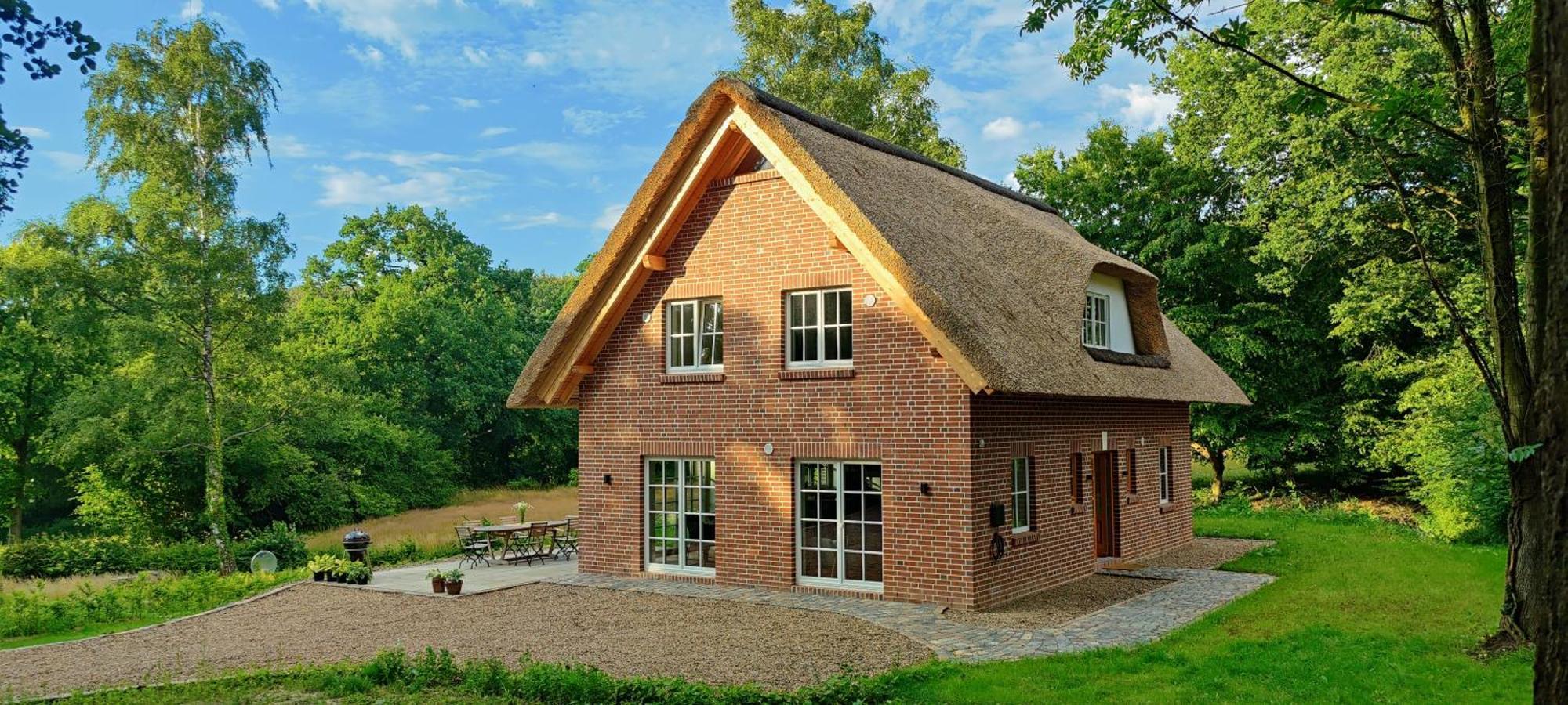 Reetdachhaus In Der Bremer Schweiz Luaran gambar